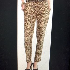 Mid-Rise Skinny Sloan Pant (Leopard)
